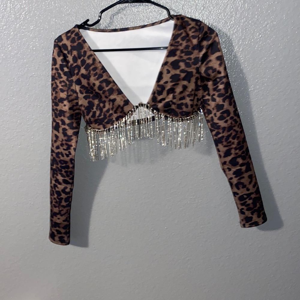 Cheetah with sparkles